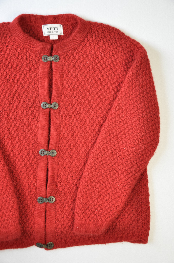 Vintage Wool Knit Sweater | Size L