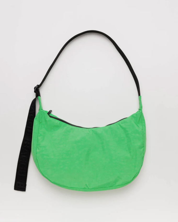 Medium Crescent Bag | Aloe