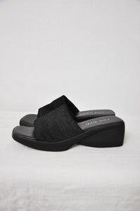 Vintage Slip On Platform Sandals | Size W8