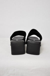 Vintage Slip On Platform Sandals | Size W8