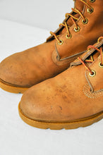 Load image into Gallery viewer, Vintage Timberland 9-Eye Wheat Boots | Size W8.5/9 or M7/7.5