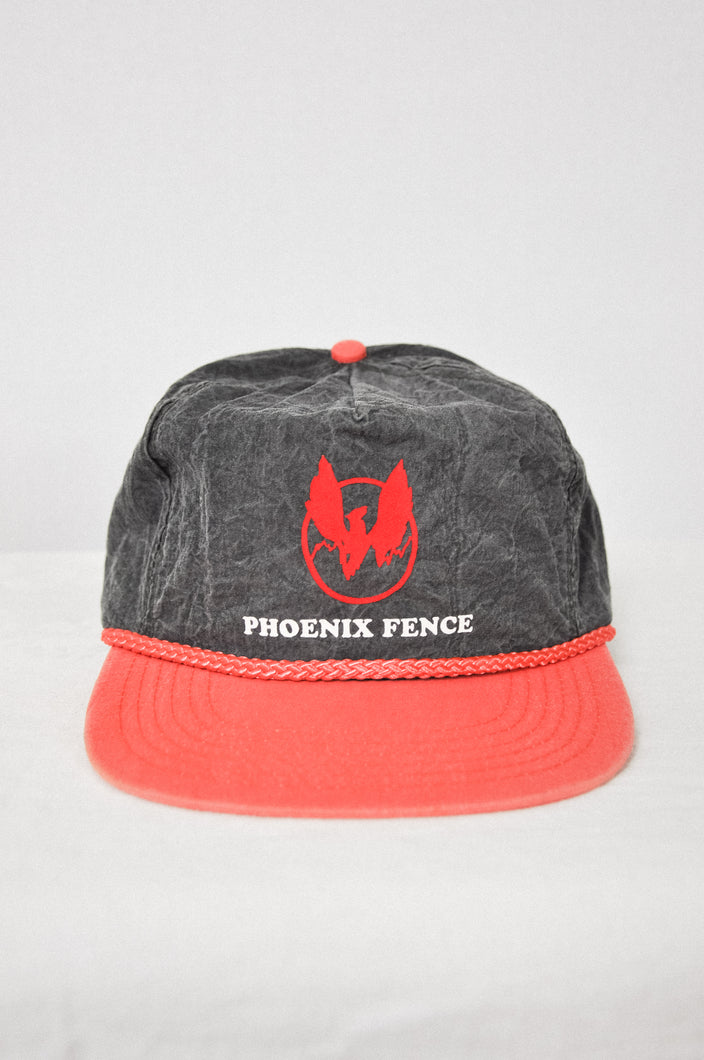 Vintage Nylon Phoenix Fence Snapback Hat