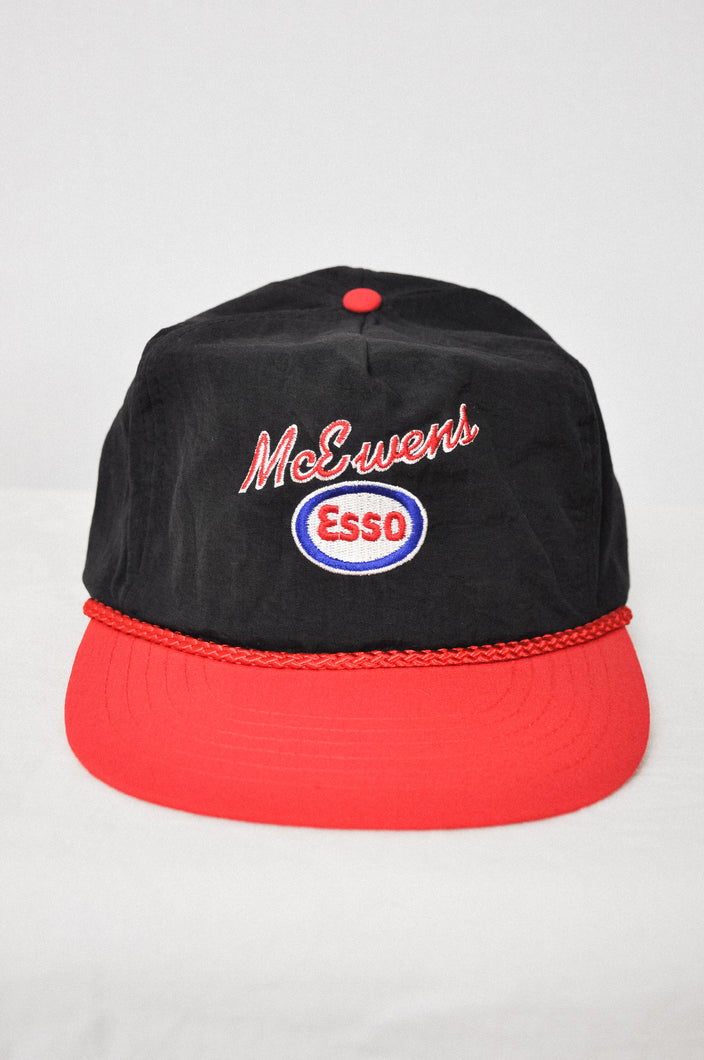 Vintage McEwen's Esso Snapback Hat
