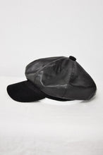 Load image into Gallery viewer, Leather and Corduroy Brando Cap