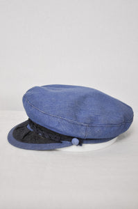 Vintage Denim Greek Fisherman Brando Hat