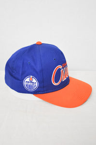 Vintage Edmonton Oilers Sports Specialties Snapback Hat