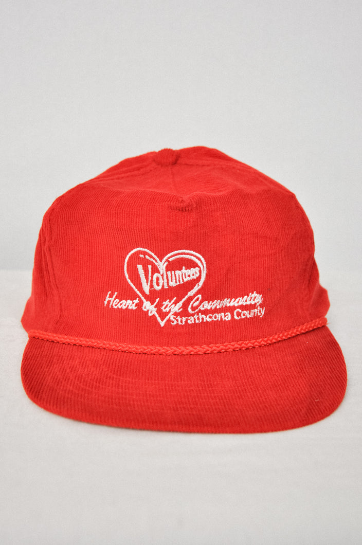 Vintage Volunteers Snapback Corduroy Hat