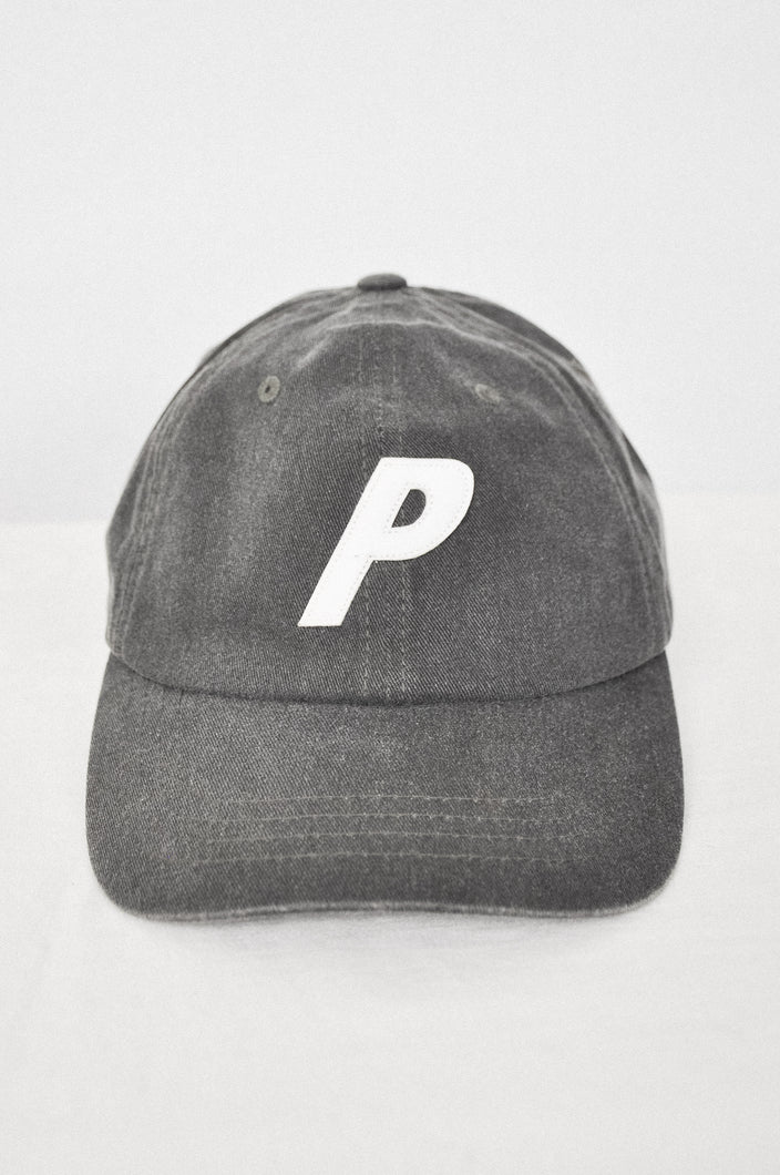 Palace Pigment P 6-Panel Grey Ball Cap