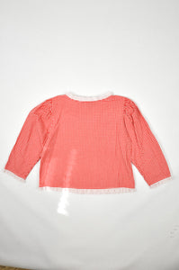Vintage Lanz of Salzburg Flannel Bow Shirt | Size M-L