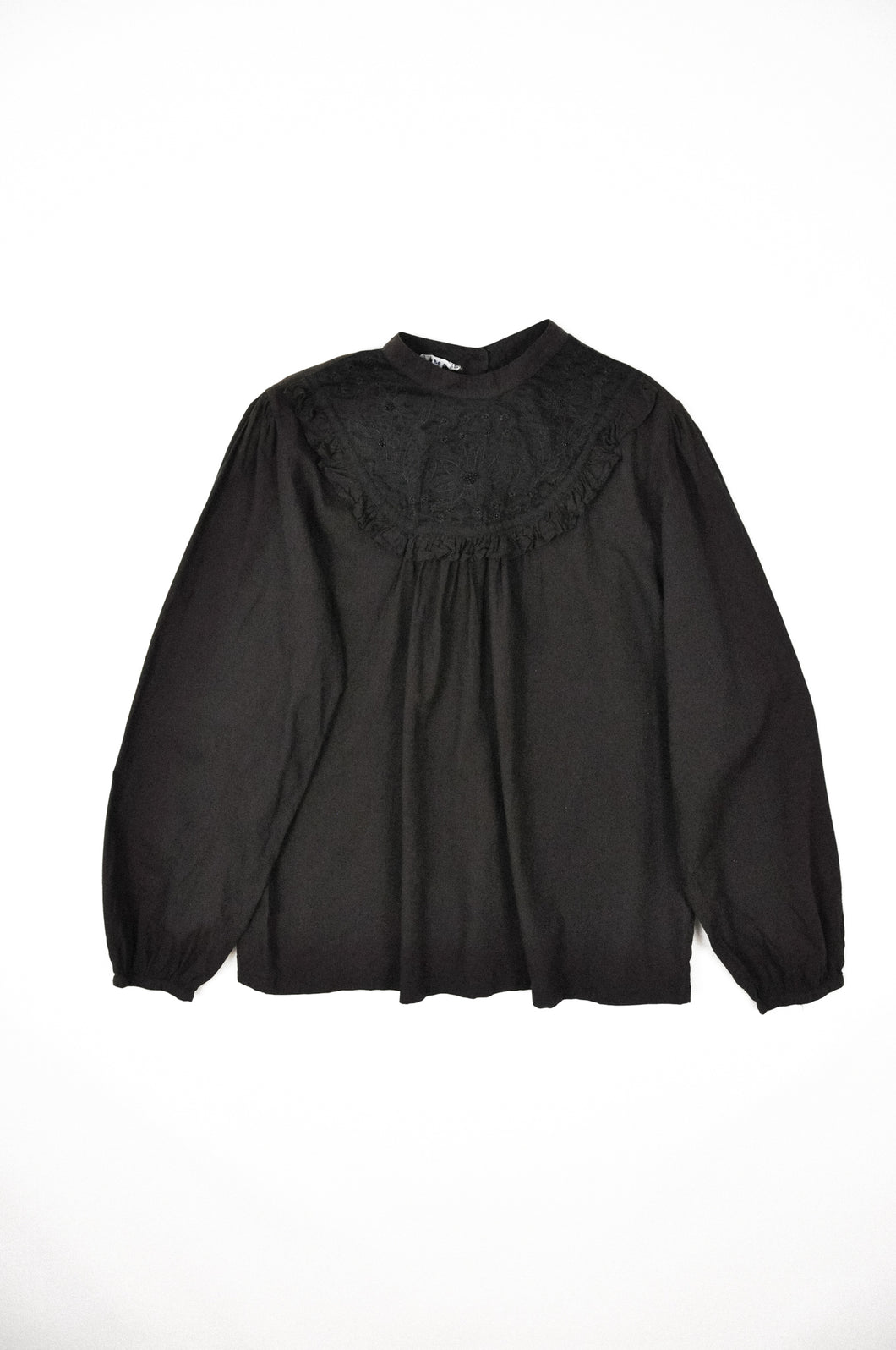 Vintage Victorian Cotton Blouse | Size XS/S