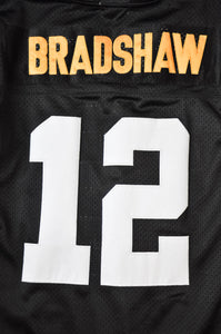 'Bradshaw' #12 Throwback Jersey | Size L