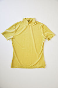 T-shirt Mockneck en velours vintage | Taille S