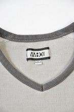 Charger l&#39;image dans la galerie, manches longues en coton côtelé vintage | Taille M
