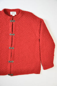 pull en tricot de laine vintage | Taille L