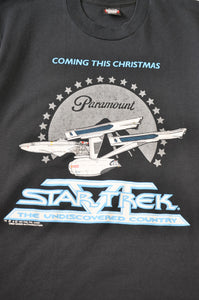 1991 Star Trek: The Undiscovered Country Promo T-shirt | Size L
