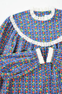Vintage Lanz of Salzburg Flannel Nightgown | Size S