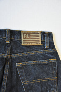Ralph Lauren High-Rise Straight Leg Jeans | 26" Waist