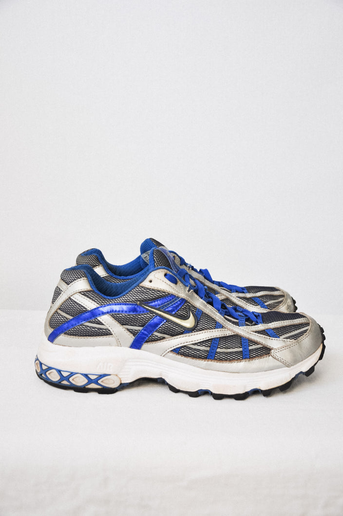 Nike ACG Silver and Blue Sneakers | Size M10