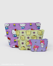 Load image into Gallery viewer, Go Pouch Set | Hello Kitty and Friends Florals
