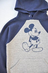 Vintage 1980s Mickey Mouse Hoodie | Youth M