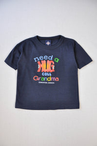 Vintage "Need a Hug, Call Grandma" T-Shirt | Toddler 4