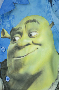 Shrek Button Up T-Shirt | Youth L