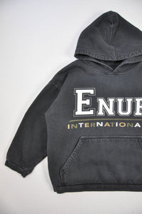 Vintage 'Enuf' Hoodie | Youth XL