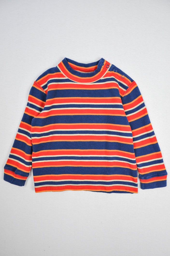 Hanna Andersson Striped Mockneck | Toddler 4
