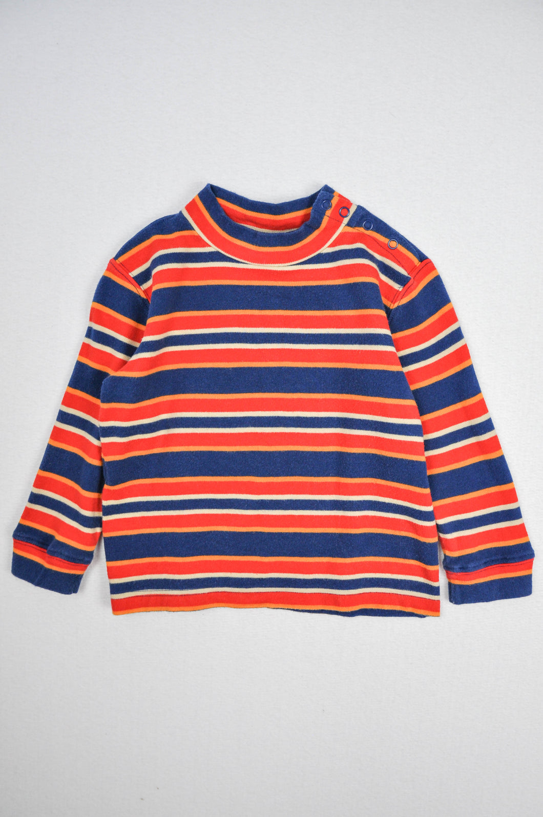 Hanna Andersson Striped Mockneck | Toddler 4