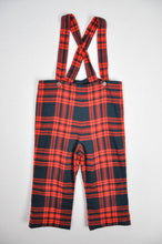 Charger l&#39;image dans la galerie, Vintage Viyella Plaid Overalls | Toddler 3