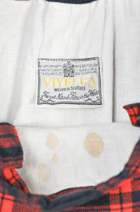 Vintage Viyella Plaid Overalls | Toddler 3