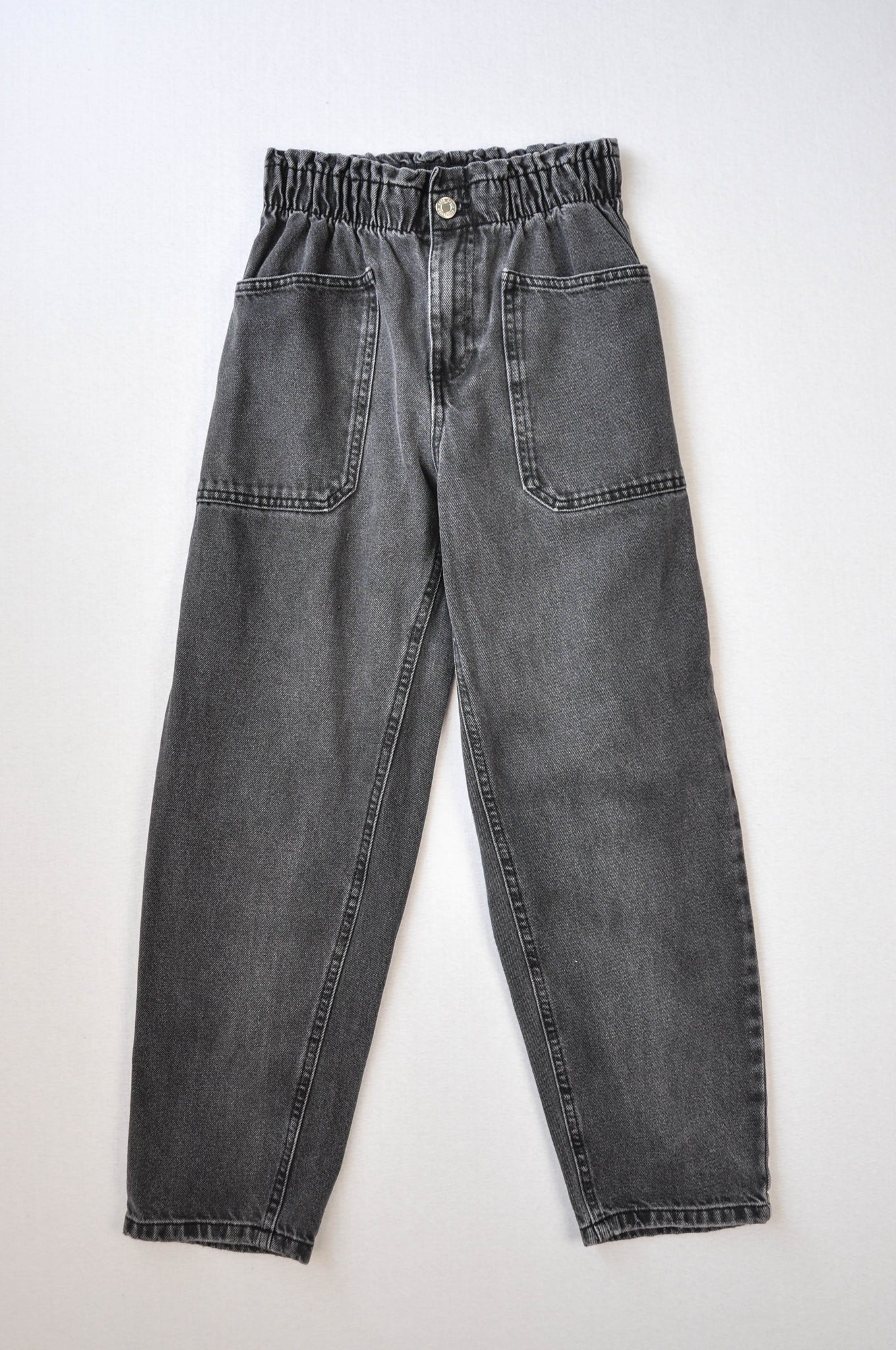 Shopping Bag Short Paper Bag Zara Zara Paper Bag Jeans Youth 11/12