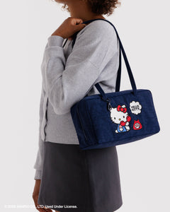 Nylon Bowler Bag | Embroidered Hello Kitty Phone