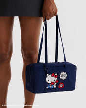 Charger l&#39;image dans la galerie, Nylon Bowler Bag | Embroidered Hello Kitty Phone