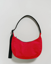 Load image into Gallery viewer, Medium Nylon Crescent Bag | Candy Apple