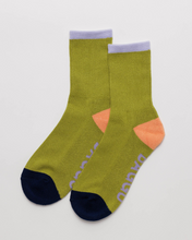 Load image into Gallery viewer, Ribbed Sock | Lemongrass Mix