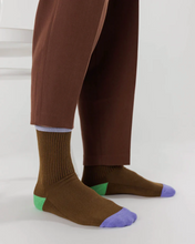 Load image into Gallery viewer, Ribbed Crew Sock | view all colours available here