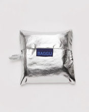 Load image into Gallery viewer, Standard Baggu | Metallic Silver