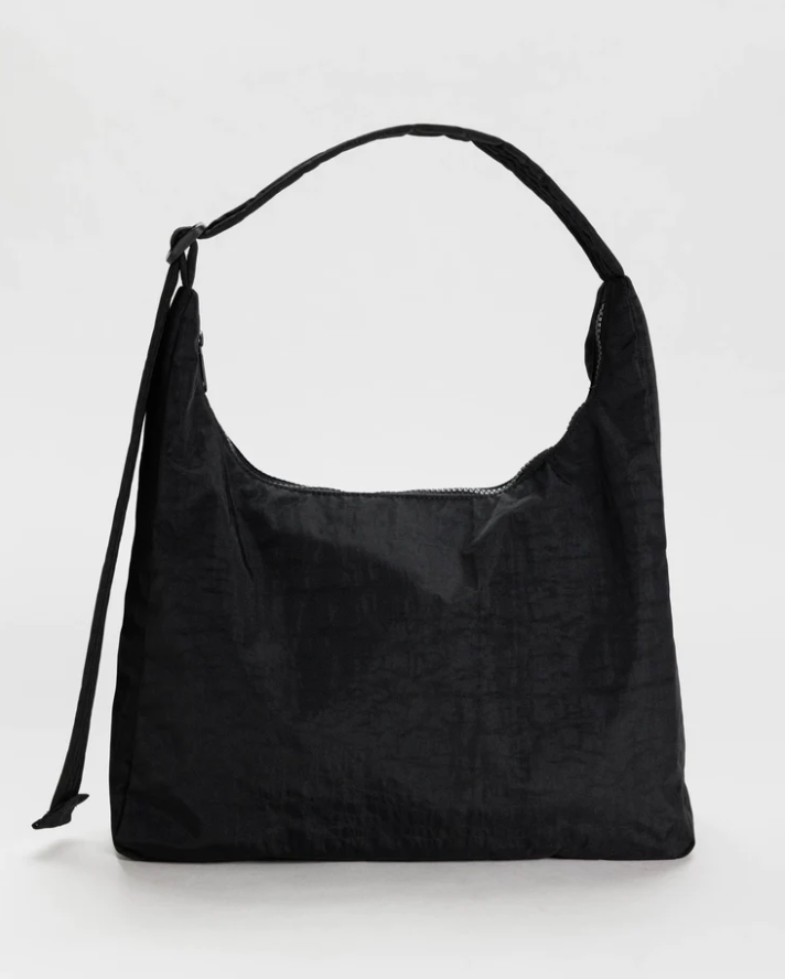 Nylon Shoulder Bag | Black