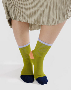 Ribbed Sock | Lemongrass Mix