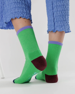 RIBBED CREW SOCK | view all colours available here