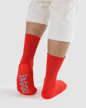 Load image into Gallery viewer, Ribbed Crew Sock | view all colours available here