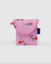 Load image into Gallery viewer, Puffy Earbuds Case | Painted Wildflower