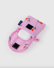 Load image into Gallery viewer, Puffy Earbuds Case | Painted Wildflower
