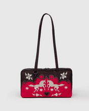 Load image into Gallery viewer, Nylon Bowler Bag | Western Appliqué