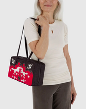 Load image into Gallery viewer, Nylon Bowler Bag | Western Appliqué