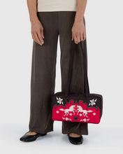 Load image into Gallery viewer, Nylon Bowler Bag | Western Appliqué
