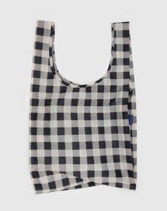 Standard Baggu | Black & White Big Check