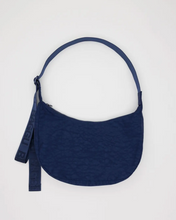 Load image into Gallery viewer, Medium Nylon Crescent Bag | Navy