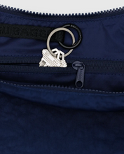 Load image into Gallery viewer, Medium Nylon Crescent Bag | Navy